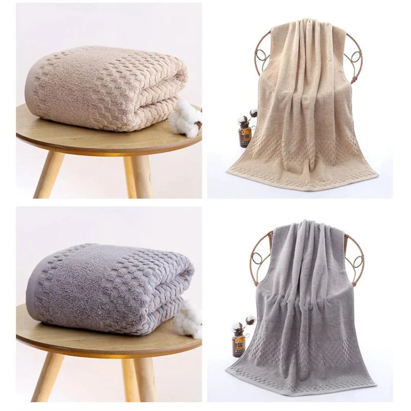 100% Cotton Quick-Dry Bath Towel | Soft, Absorbent, All Seasons Cotton Bath Towel Babs