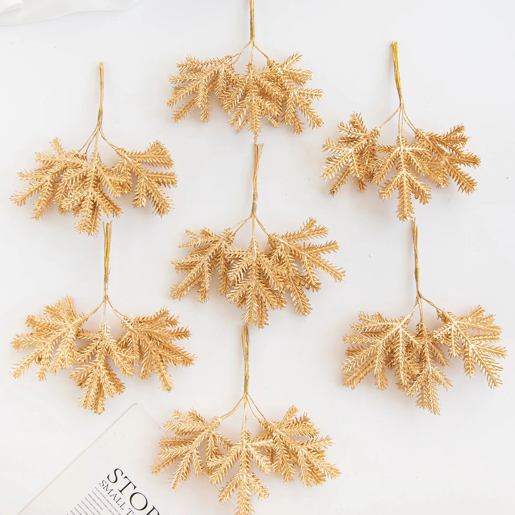 6PCS Artificial Cactus Leaves for DIY Wreaths & Home Decor Artificial Decor Plants Babs