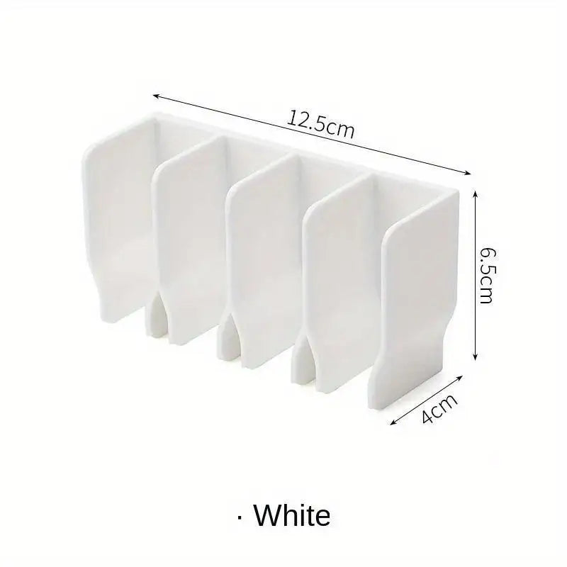 Wall Mounted Bathroom Storage Rack & Drain Holder – 2 Pack Bathroom Storage Rack Babs