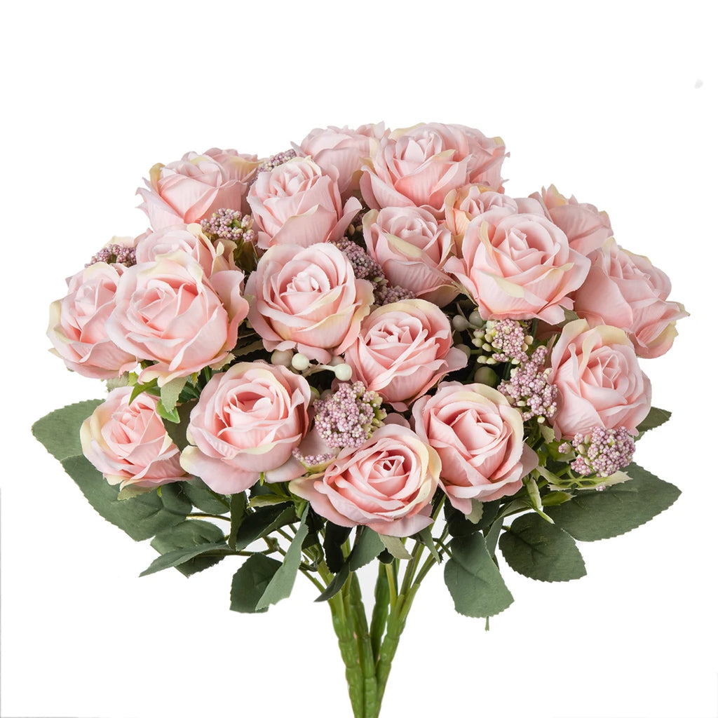 Silk Rose Artificial Flowers for Wedding, Home & Bridal Décor Artificial Silk Flowers Babs color 3 4 pcs