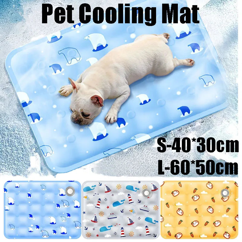 Dog Cooling Mat Extra Large – Summer Ice Pad for Cats & Dogs Pet Cooling Mat Babs
