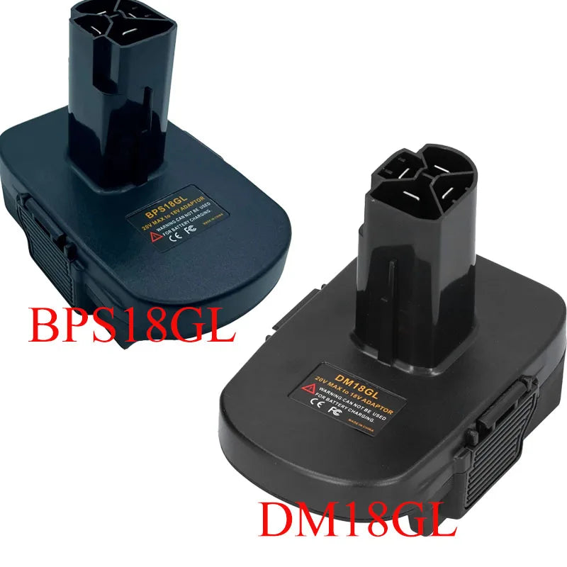 DM18GL BPS18GL Battery Adapter for Dewalt Milwaukee Craftsman Tools Battery Converter Adapter Babs