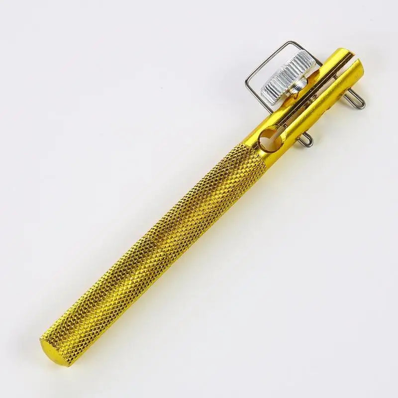 Full Metal Fishing Hook Knotting Tool – Loop Maker & Remover Fishing Knot Tool Babs Gold