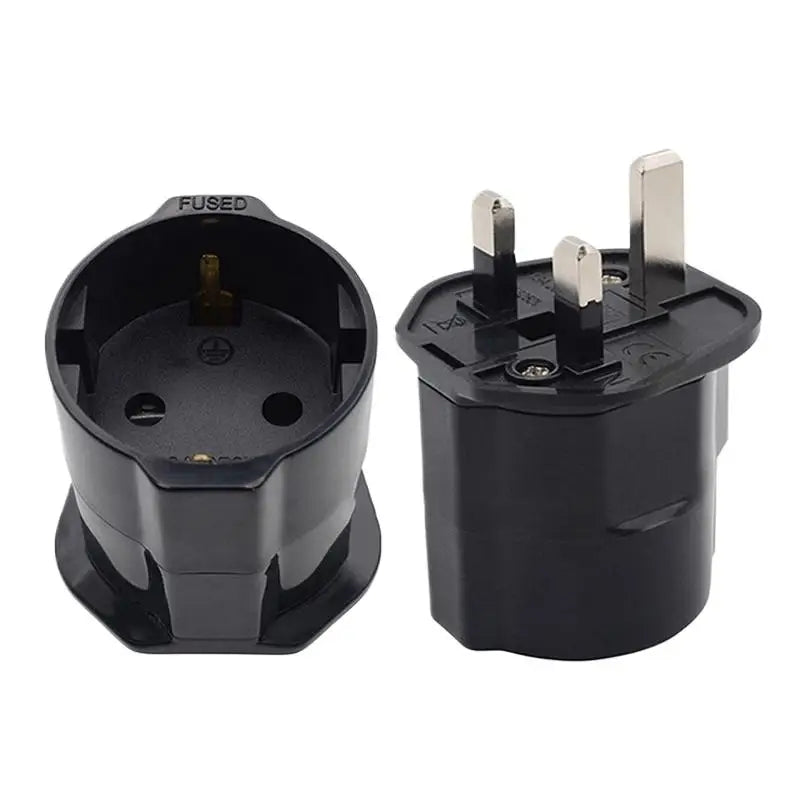 EU to UK Plug Adapter – 250V 13A Fused Travel Converter Travel Plug Adapter Babs