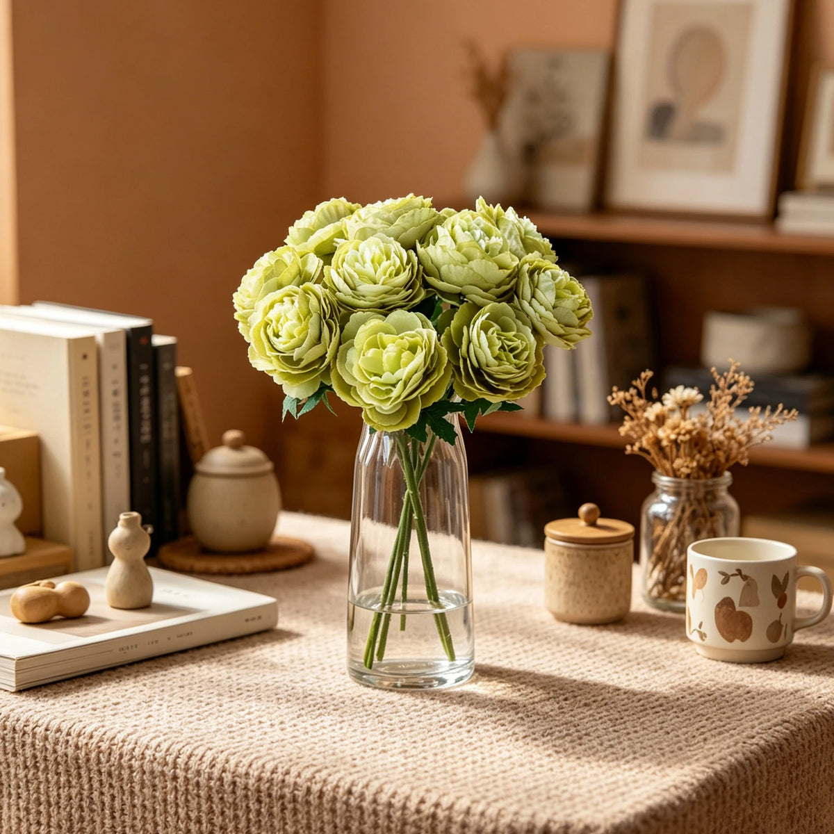 Silk Peony Artificial Flowers for Weddings & Home Décor Artificial Silk Flowers Babs