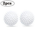 PVC Reusable Dryer Balls – Natural Fabric Softener Laundry Balls Reusable Dryer Balls Babs 2PCS
