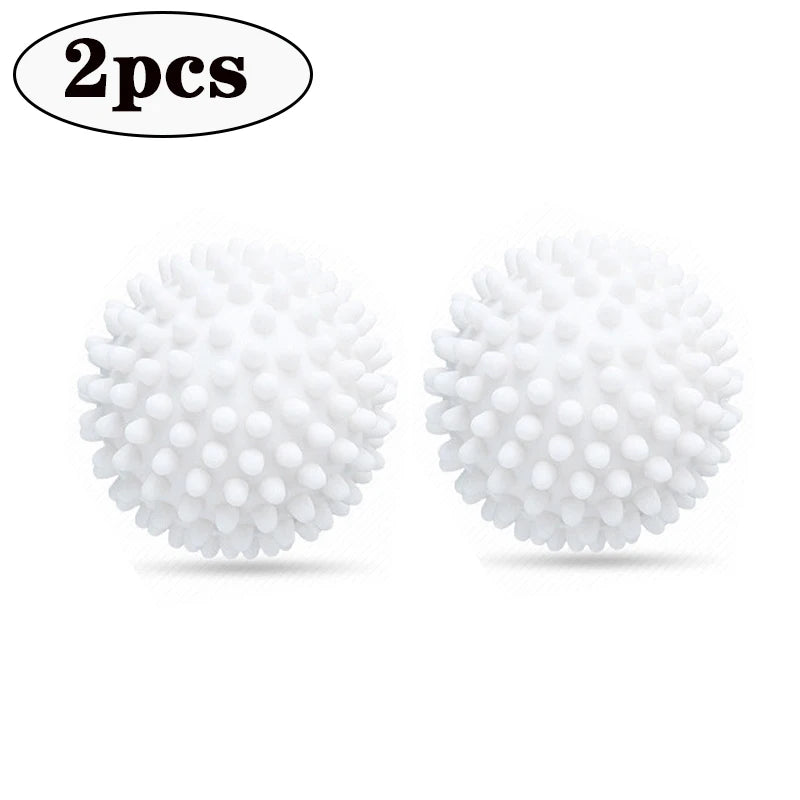 PVC Reusable Dryer Balls – Natural Fabric Softener Laundry Balls Reusable Dryer Balls Babs 2PCS