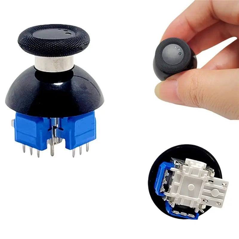 PS5 TMR Analog Stick Joystick 2-Pack – 320° No-Drift Controller Replacement Part Babs