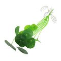 Artificial Lotus Leaf Plants – Garden, Pond & Bonsai Décor Artificial Lotus Leaves Babs green 1 pc