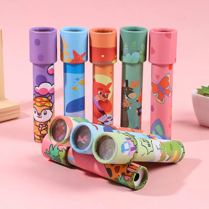 10-Pack Magic Kaleidoscopes – Kids Party Favors & School Rewards Kids Optical Toy Babs