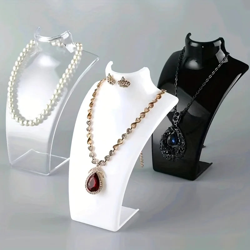 Acrylic Jewelry Display Stand – Necklace & Earring Rack Jewelry Display Stand Babs