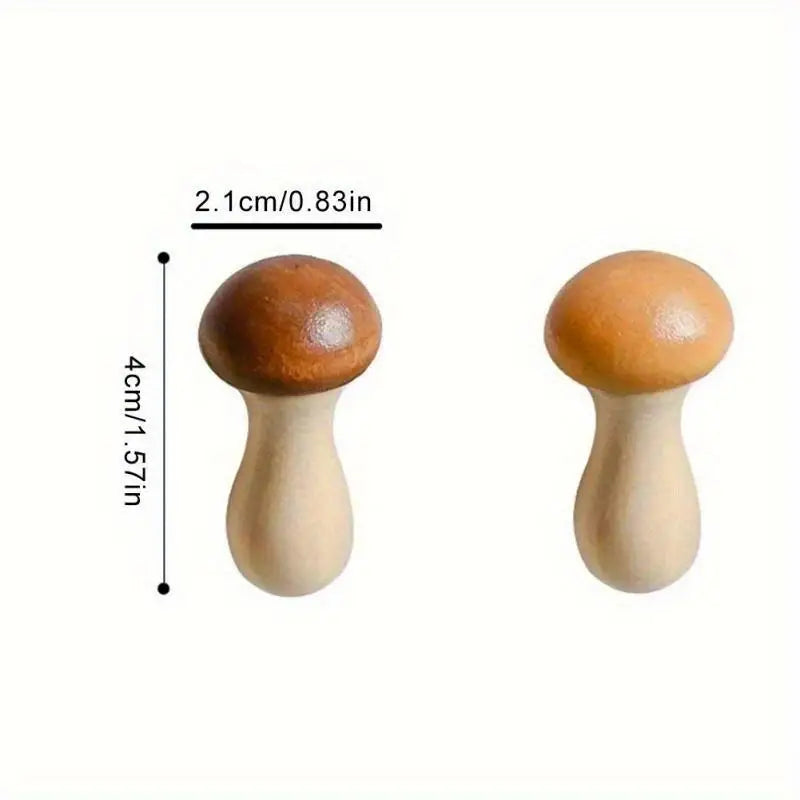 Wooden Mushroom Chopstick Holder & Utensil Rest | Table Decor Chopstick Rest Babs
