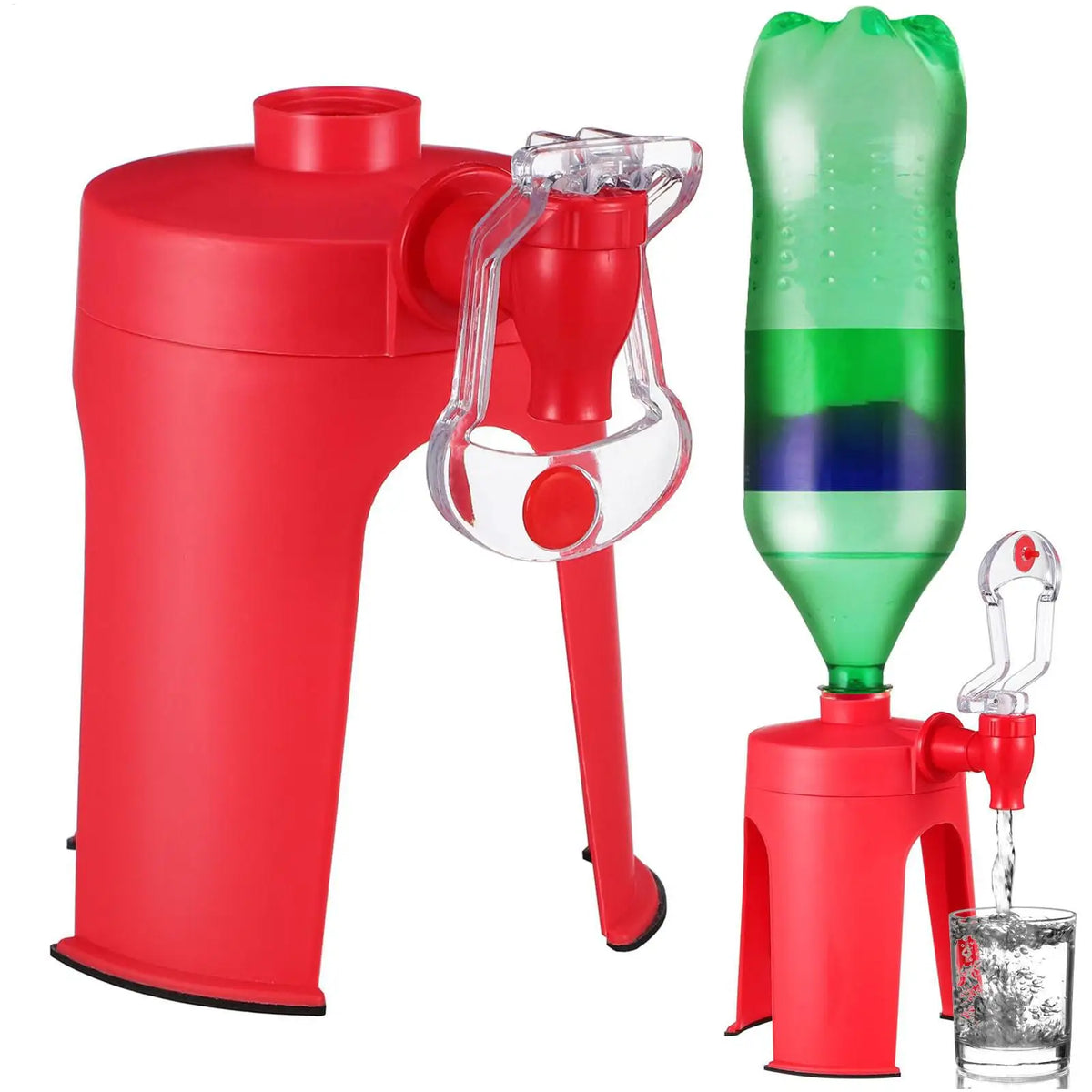 Inverted Hand Pump Drink Dispenser for Soda & Cola Beverage Dispenser Babs