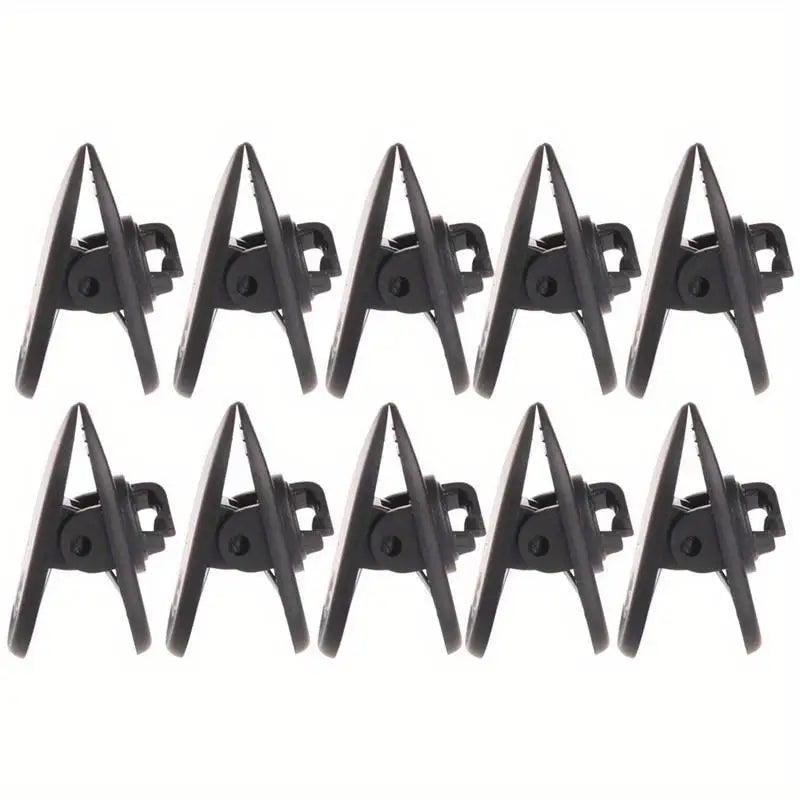 30-Piece Cable Cord Clips for Headphones & Earphones Cable Cord Clips Babs Black