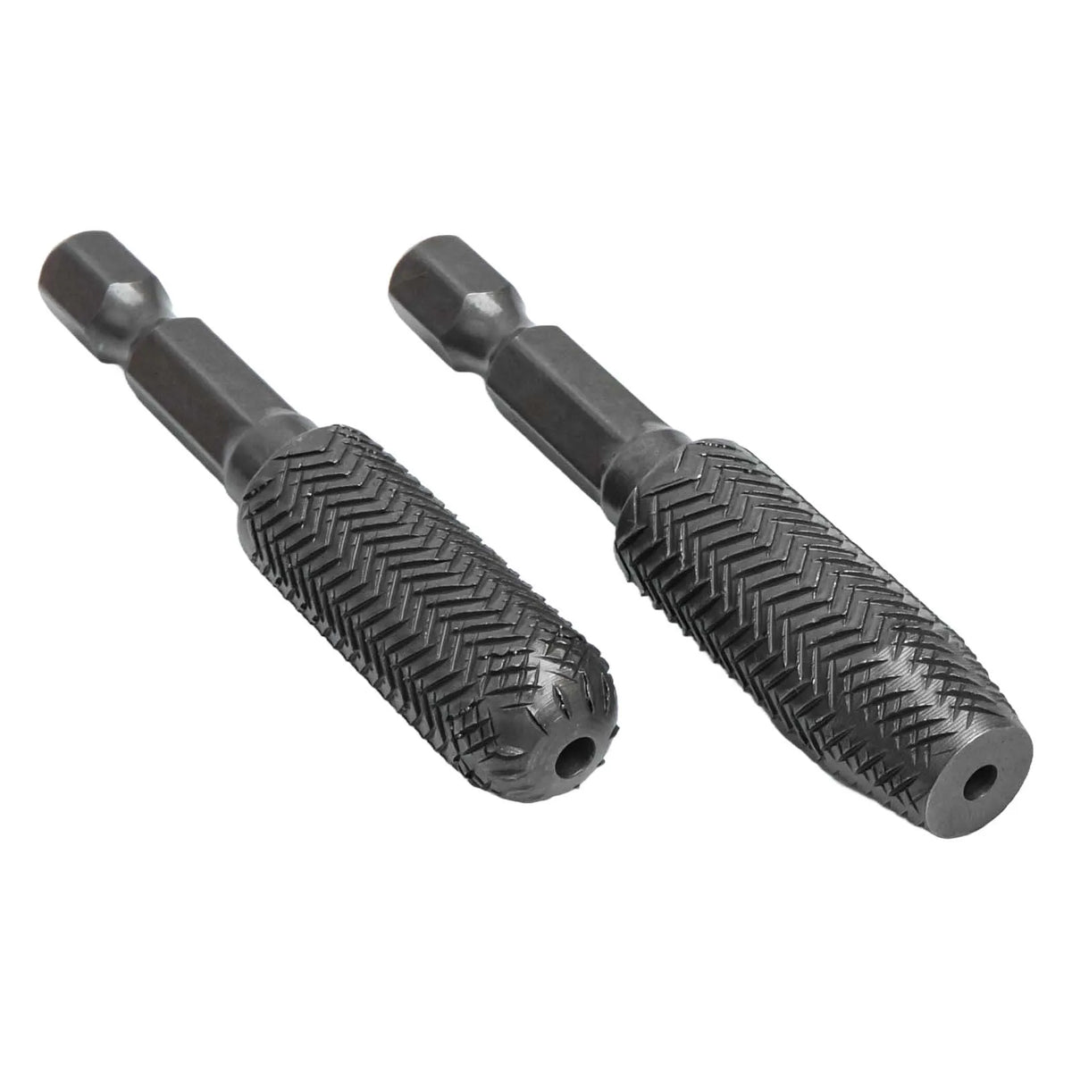 5-Pc Rotary Rasp File Set 1/4" Hex Shank Carving Burr Bits Rotary Rasp File Set Babs