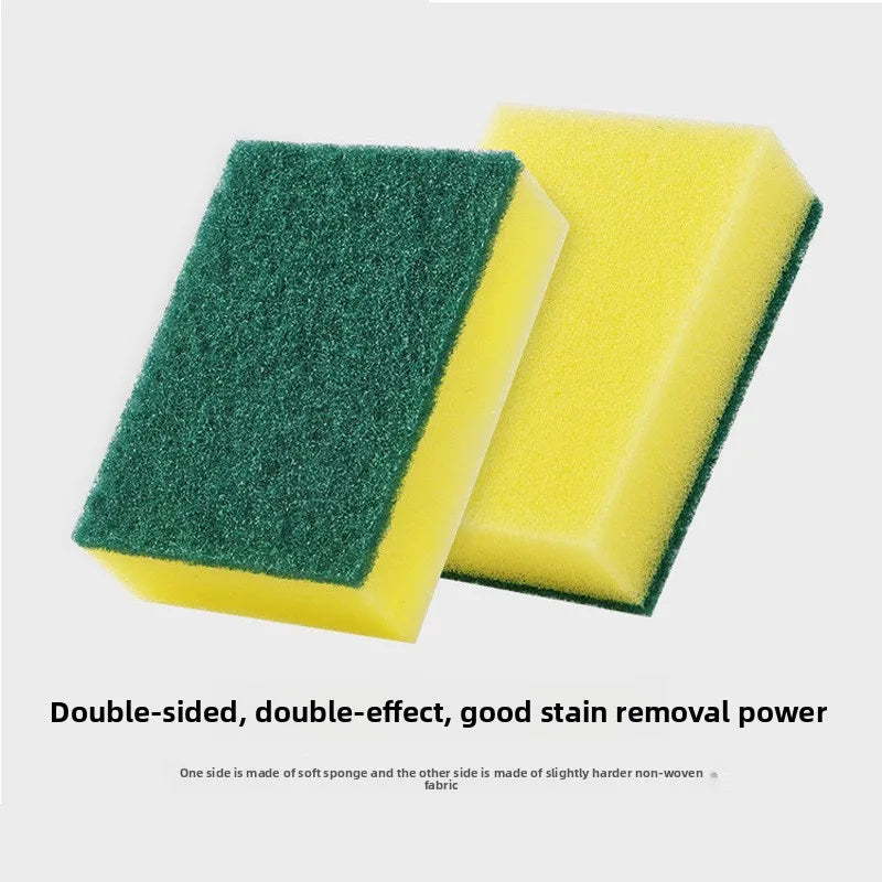 Dual-Sided High Density Kitchen Dish Scrub Sponge Block Kitchen Scrub Sponge Babs