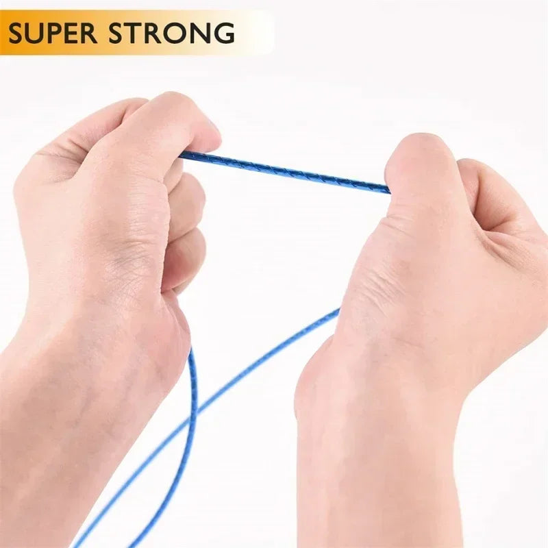 20M Steel Core PVC Clothesline – 3mm Outdoor Drying Rope Clothesline Rope Babs