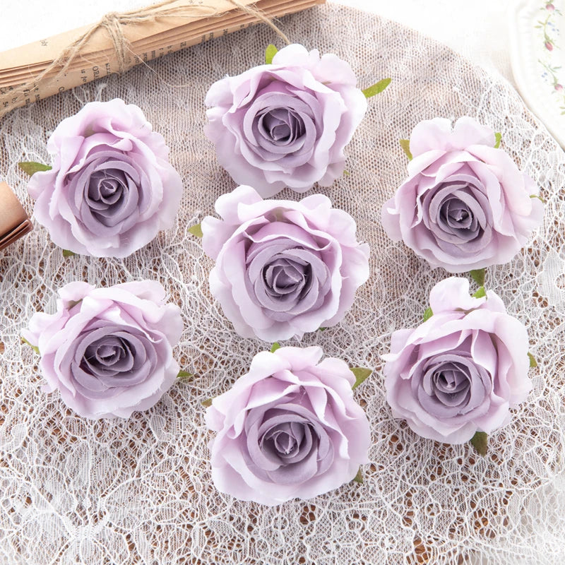 Silk Rose Artificial Flowers for Wedding, Party & Home Décor Artificial Silk Flowers Babs color 12 30pcs