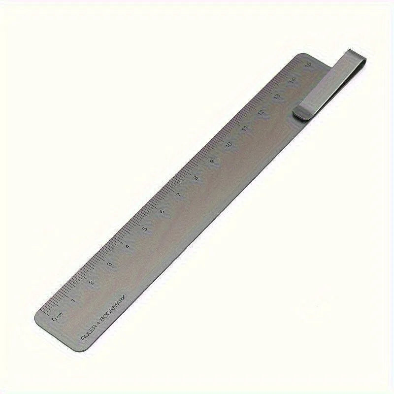 15cm Metal Bookmark Ruler – Art, School & Office Stationery Metal Bookmark Ruler Babs Dark Gray