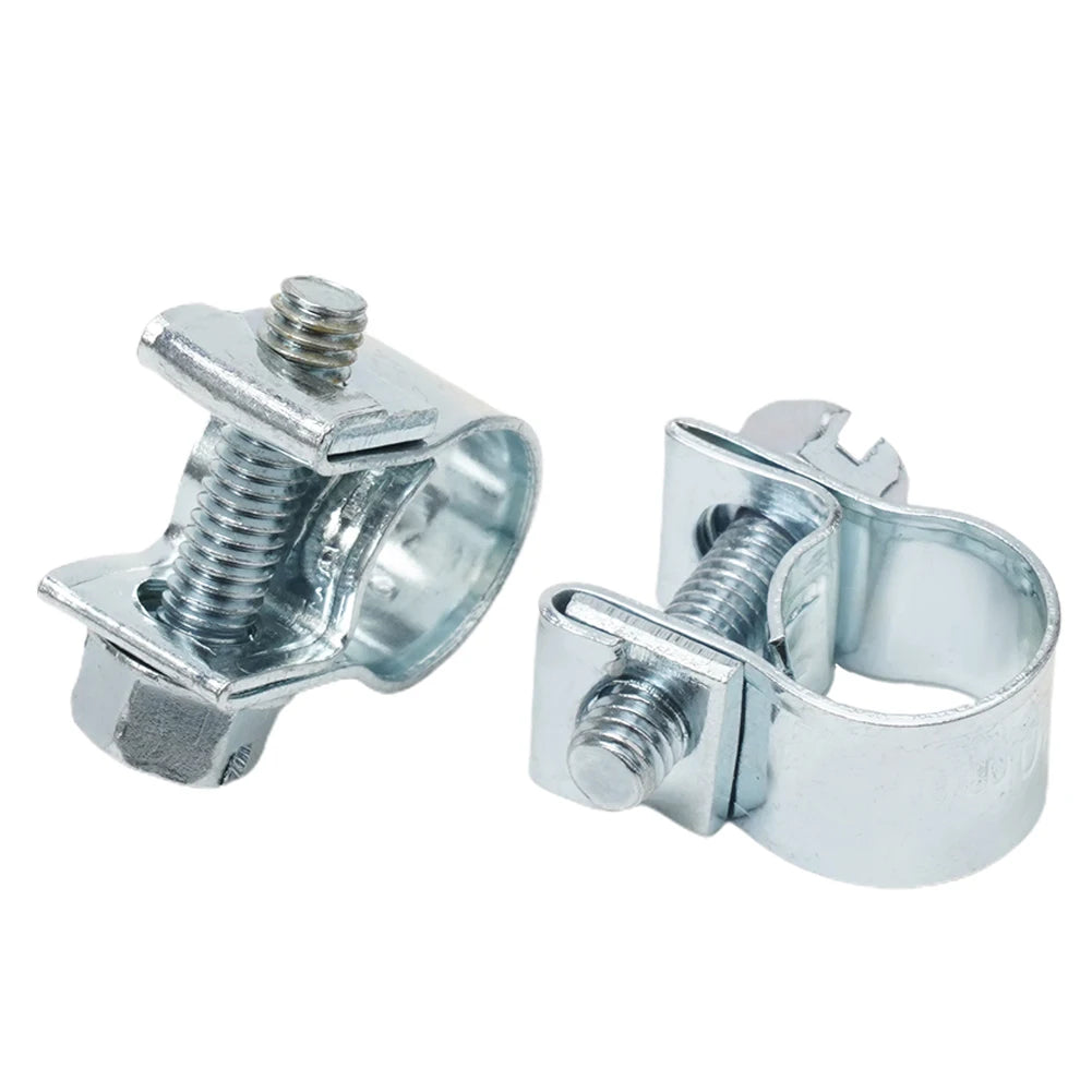 10PCS Mini Hose Clamps – Fuel Line & Pipe Clips Set Hose Clamps Babs