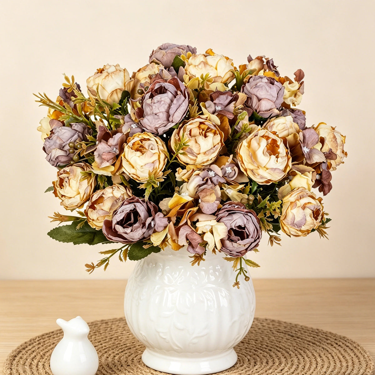 Artificial Silk Peony Bouquet | Wedding & Home Décor Flowers Artificial Flower Bouquet Babs