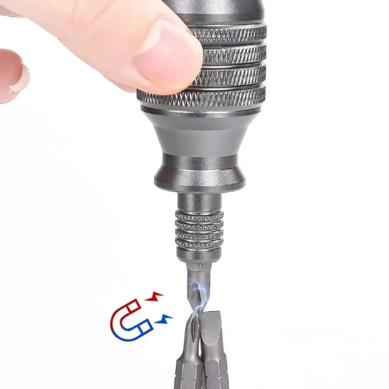7-in-1 Mini Ratchet Screwdriver Set | Magnetic Tip Mini Ratchet Screwdriver Babs