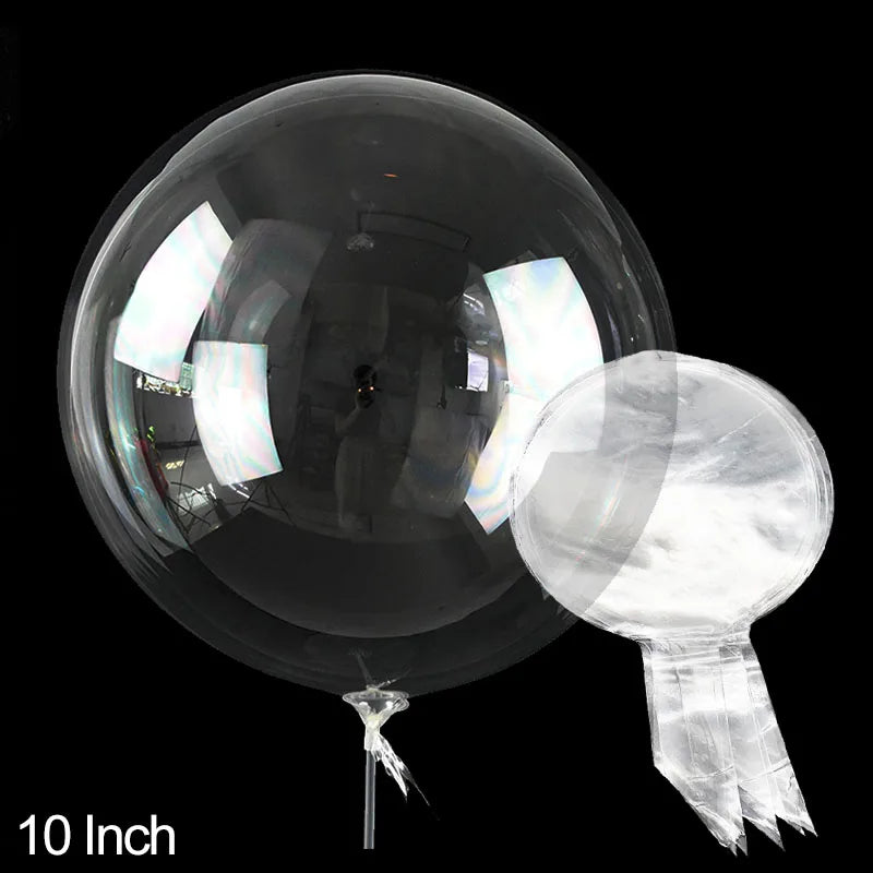 10pcs Clear Bobo Bubble Balloons – Party & Wedding Décor Party Balloons Babs 10pcs 10inch 10pcs