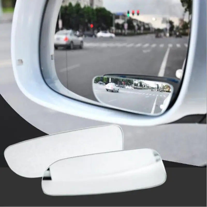 2-Pack HD Convex Blind Spot Mirrors – Car & Motorcycle Blind Spot Mirror Babs