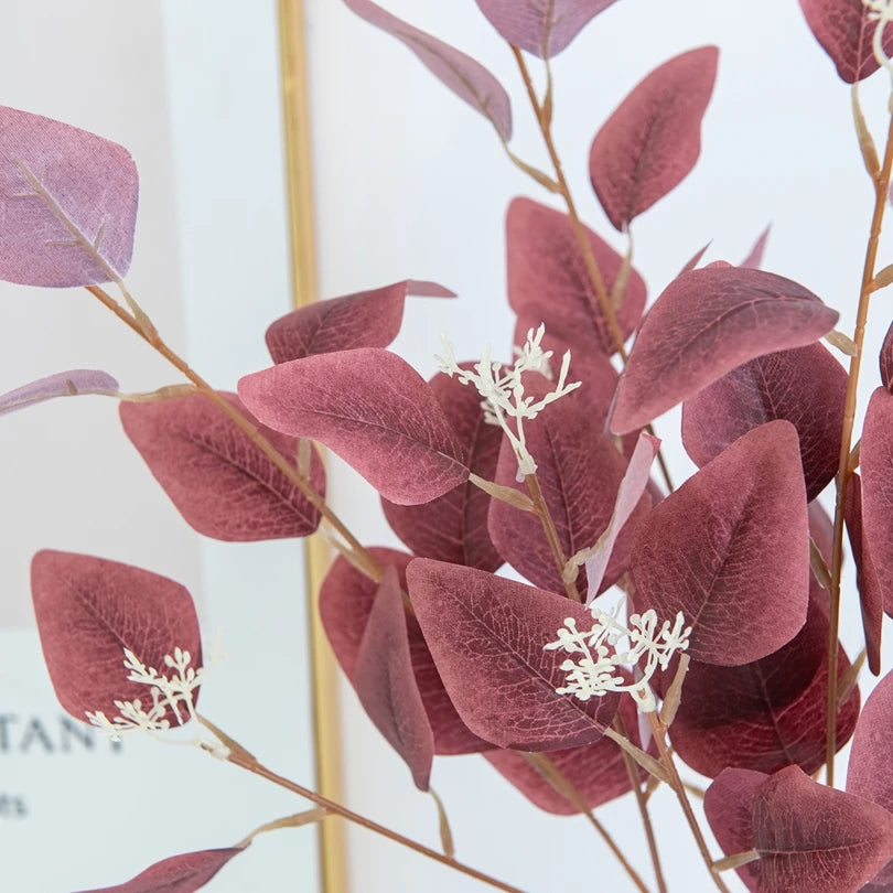 Artificial Eucalyptus Branches – Fake Plant Home & Office Decor Artificial Plant Decor Babs