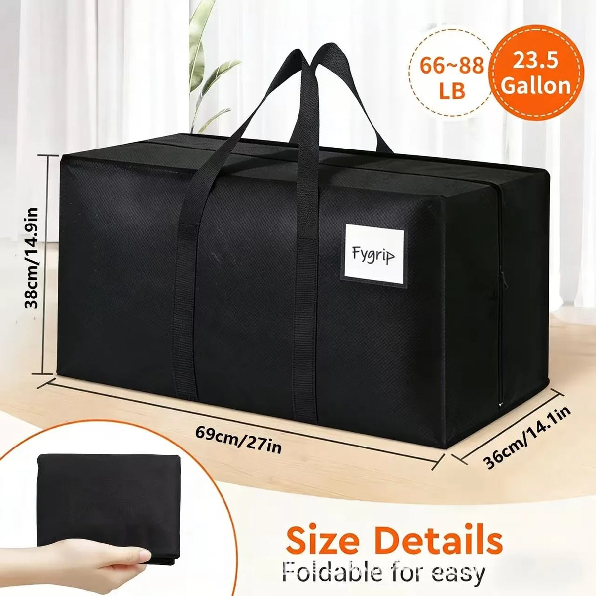 Extra Large Moving Bags with Zippers & Handles | Storage Totes Moving Storage Bag Babs