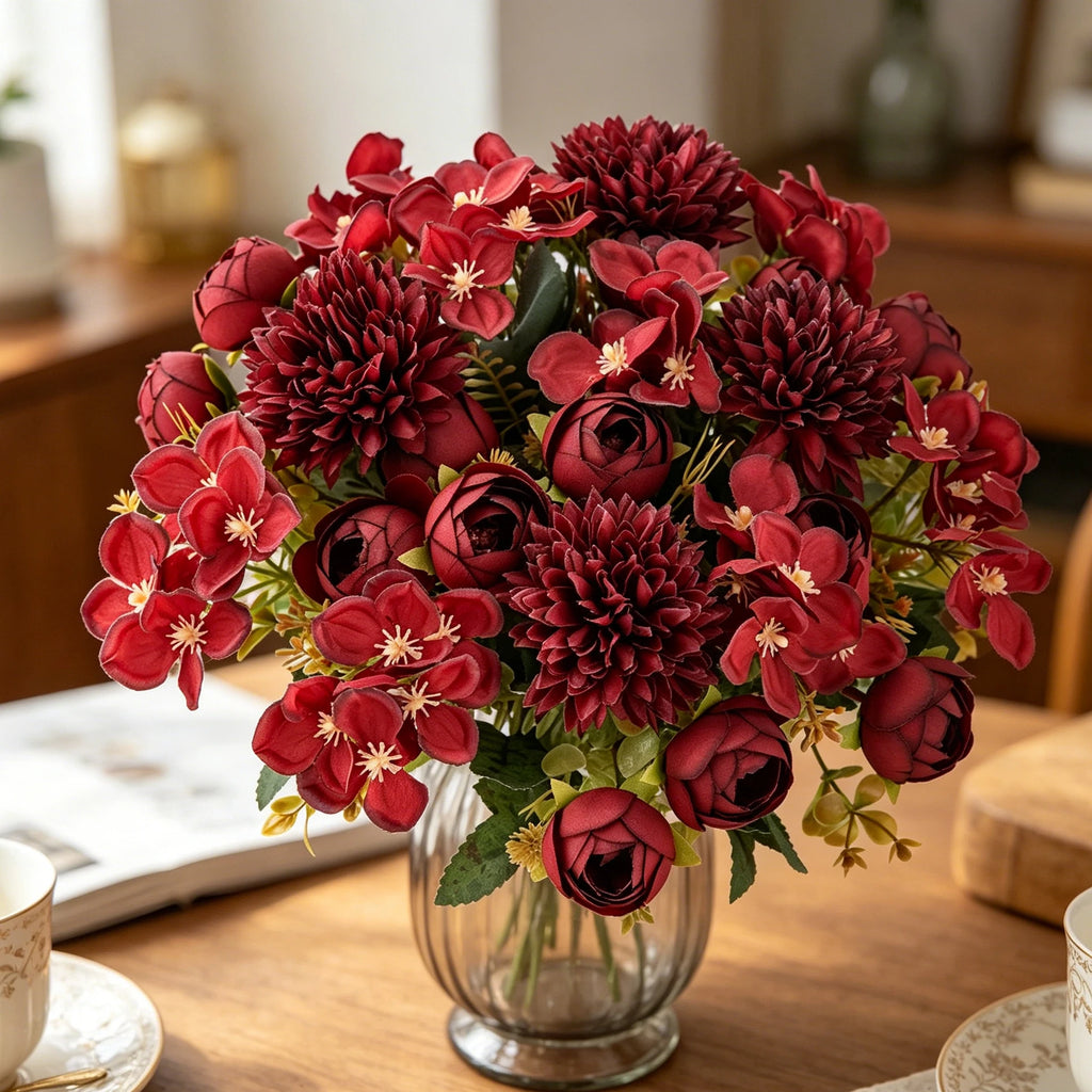 Artificial Hydrangea Silk Flowers – Wedding & Home Décor Artificial Silk Flowers Babs