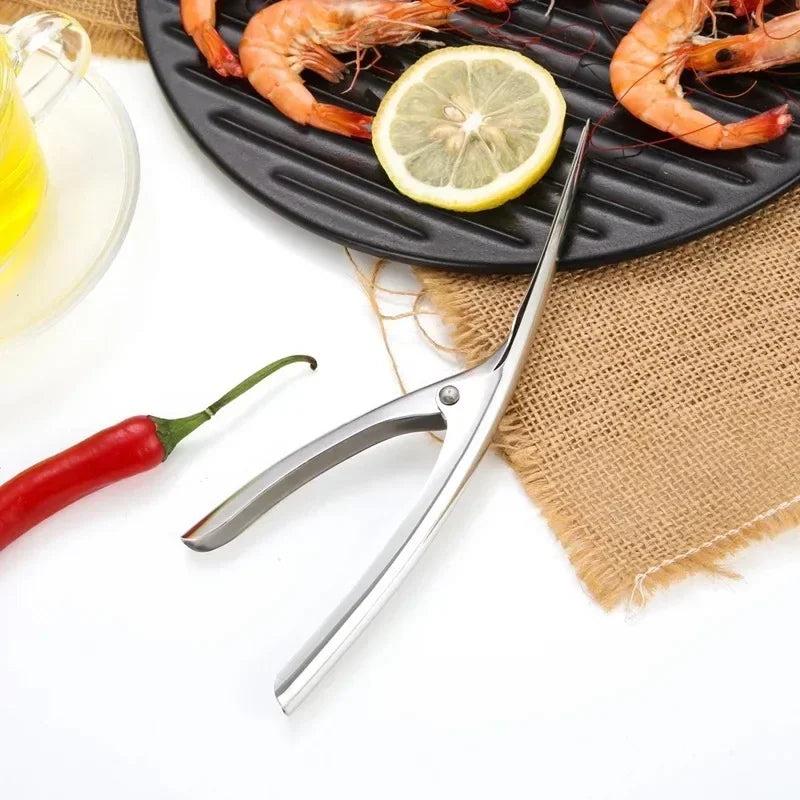 Stainless Steel Shrimp Deveiner & Prawn Peeler Seafood Tool Seafood Prep Tool Babs