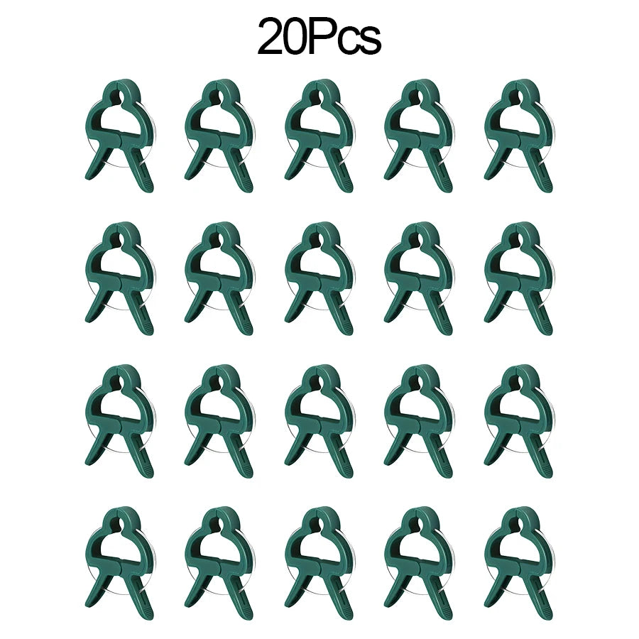 Plant Support Clips for Tomatoes & Climbing Vines | Garden Garden Plant Clips Babs 20Pcs