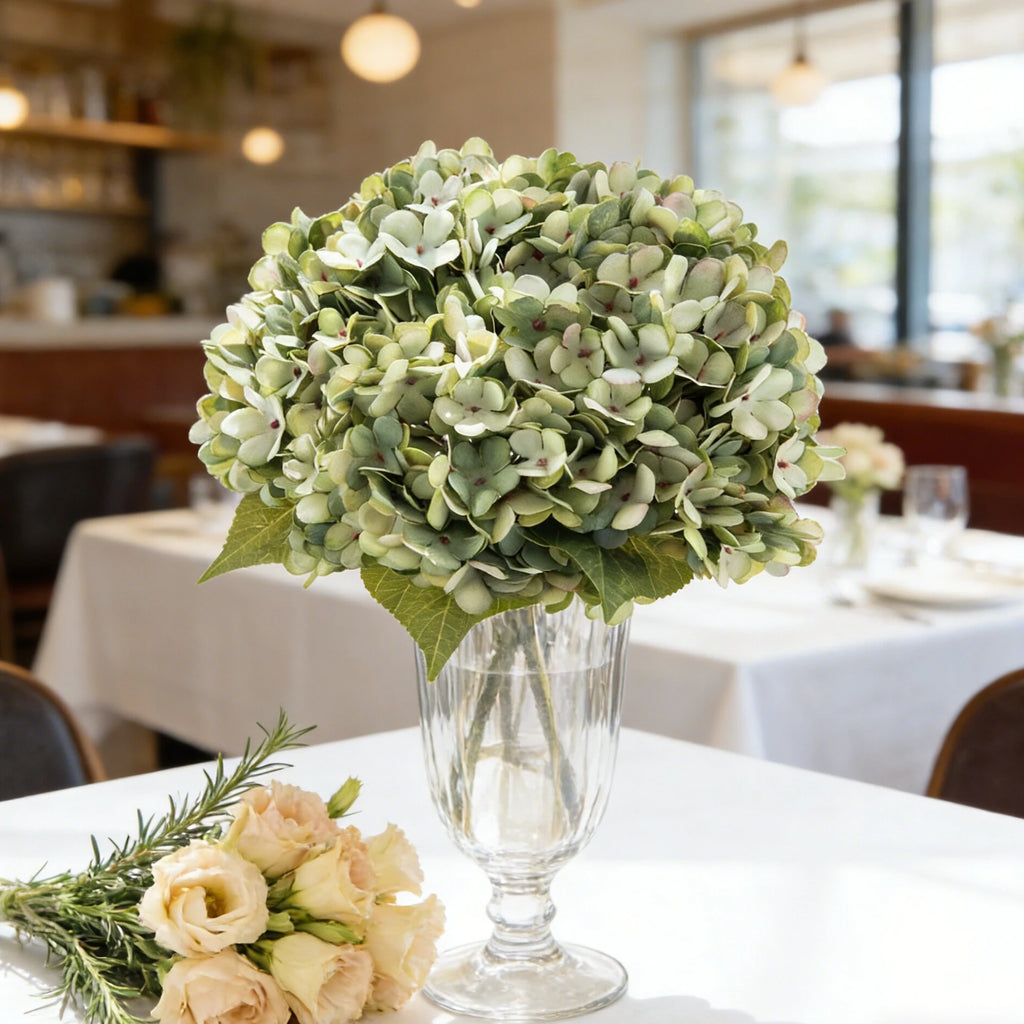 Artificial Silk Hydrangea Stems – Wedding & Home Décor Flowers Artificial Flowers Babs