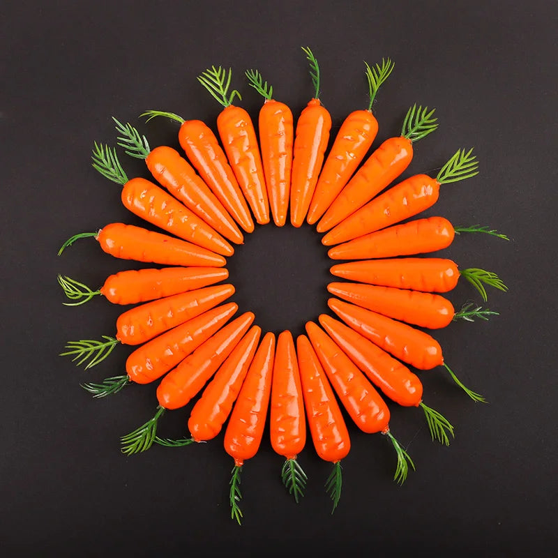 Easter Mini Foam Carrot Decorations – DIY Craft & Party Decor Easter Foam Decor Babs
