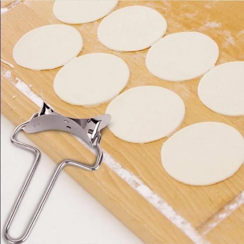 Stainless Steel Dumpling Wrapper Mould Roller & Die Maker Dumpling Wrapper Maker Babs