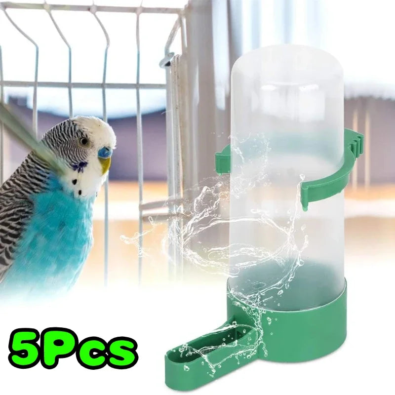 Bird Cage Water Dispenser – Feeder for Parrots & Budgies Bird Cage Waterer Babs