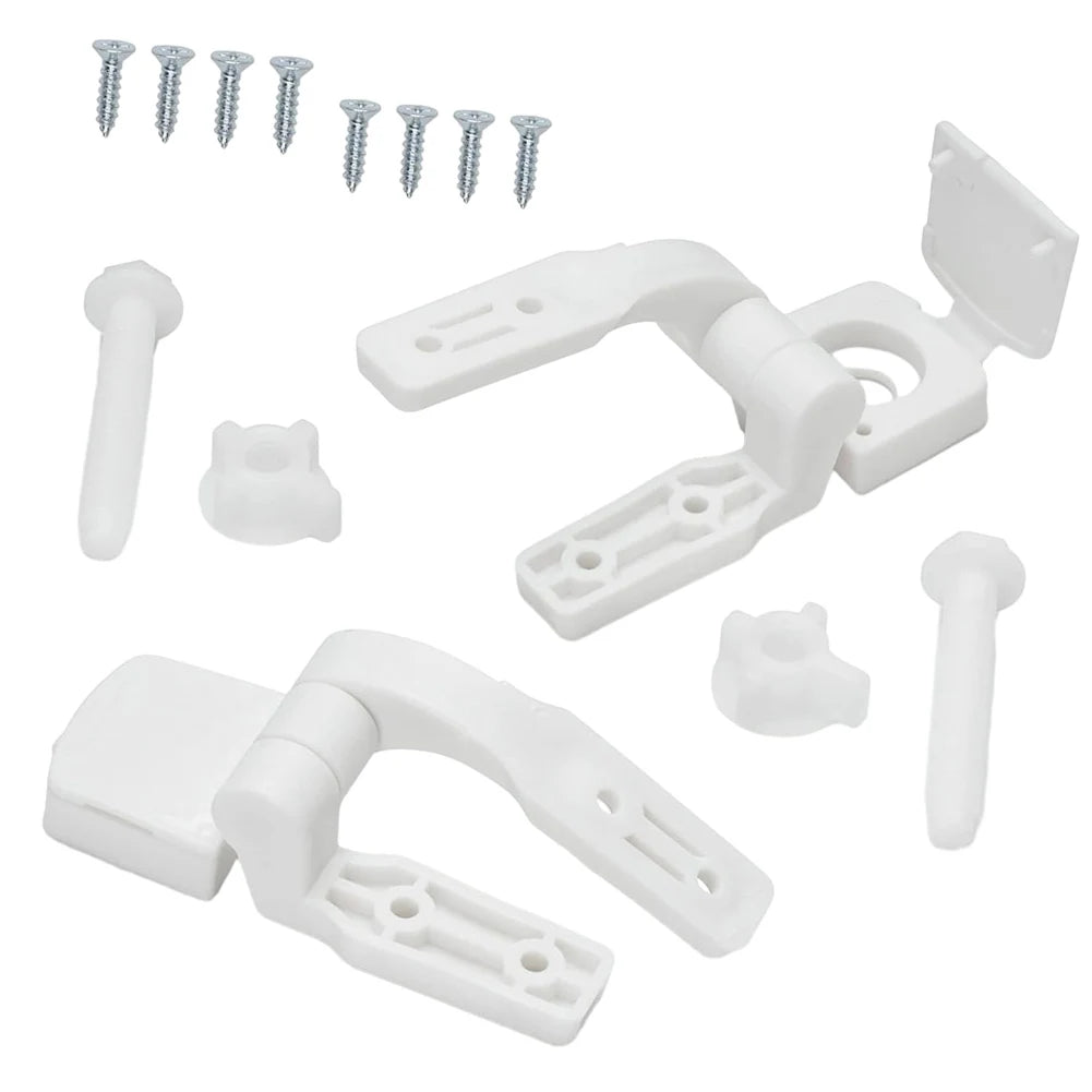 Toilet Seat Hinge Replacement Set – Bolts, Screws & Nuts Toilet Seat Hinge Babs A