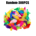 Natural Craft Feathers 7–15cm | Dream Catchers, DIY & Weddings Craft Feathers Babs Random-300PCS