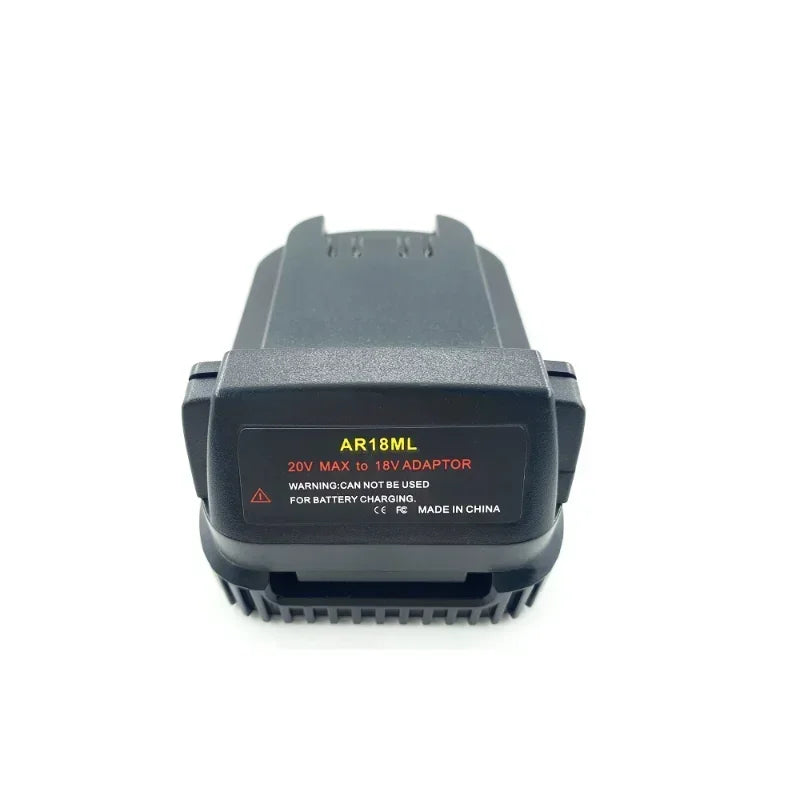 AR18ML Ridgid AEG 18V Battery Adapter for Milwaukee M18 Tools Battery Adapter Babs
