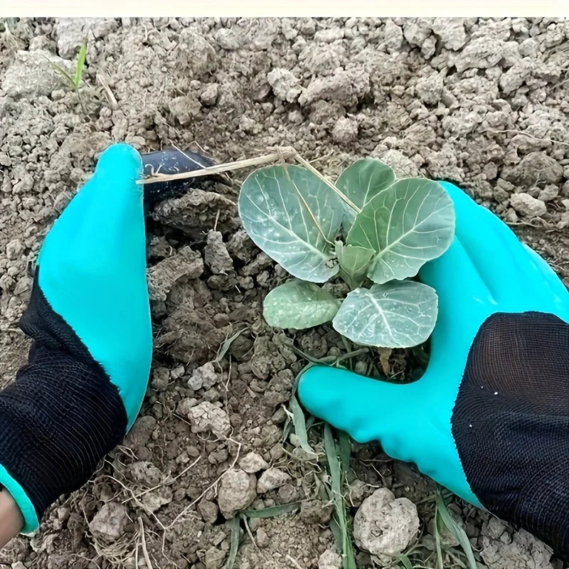 Claw Garden Gloves 2-Pair Set – Scratch-Resistant Digging Gloves Garden Claw Gloves Babs