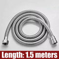 Flexible Stainless Steel Shower Hose – Waterproof Bathroom Pipe Shower Hose Babs 1.5m