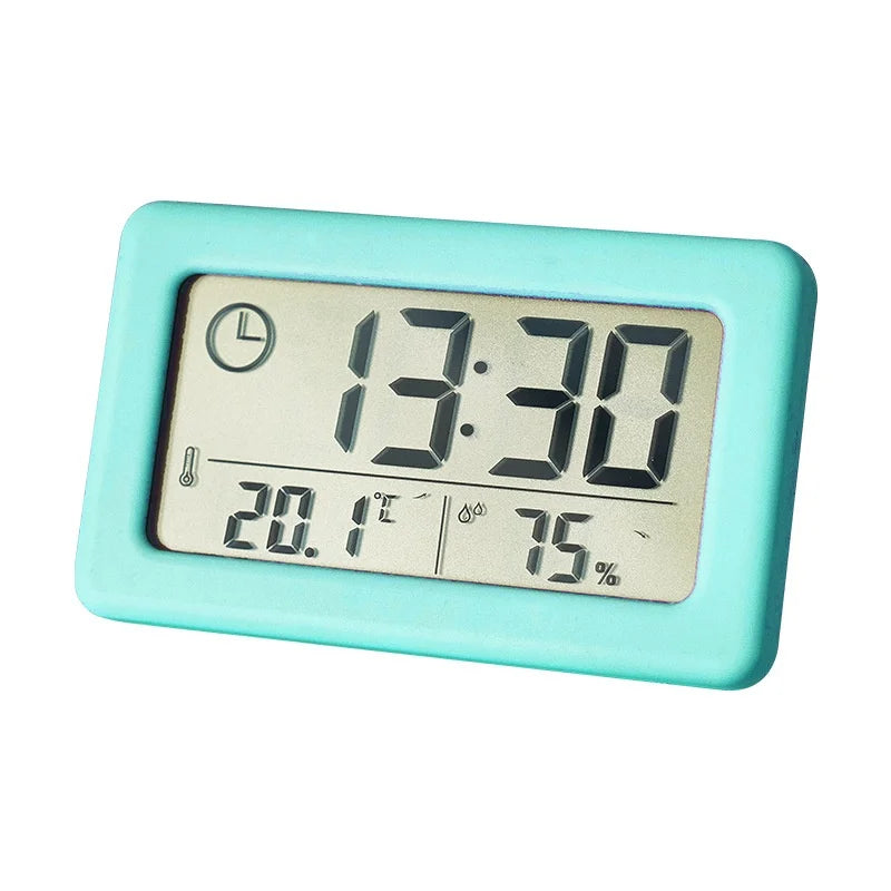 Mini Digital Clock Thermometer & Hygrometer – 12/24H NZ005 Digital Clock Hygrometer Babs Blue