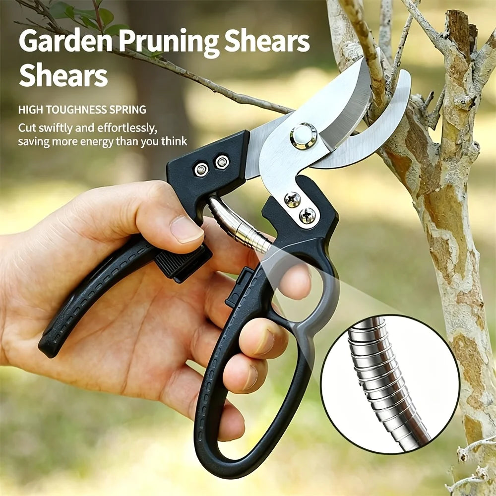 SK5 Steel Bypass Pruning Shears – Garden Scissors for Plants Bypass Pruning Shears Babs