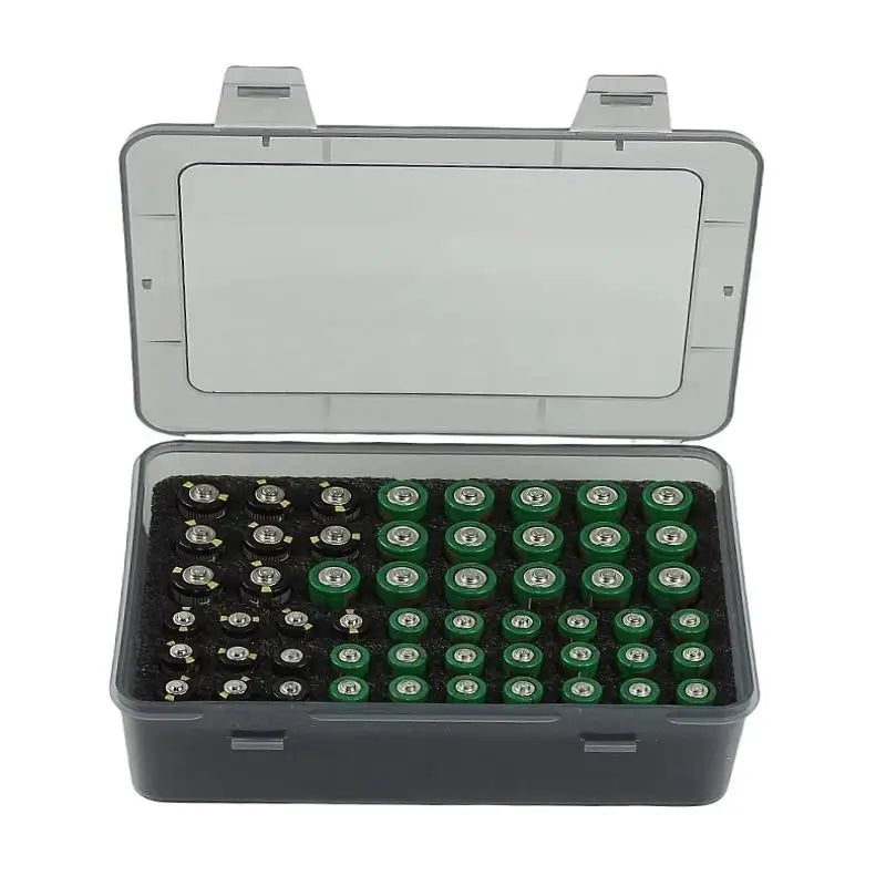 Battery Storage Organizer – Holds 54 AA & AAA Batteries Battery Storage Organizer Babs