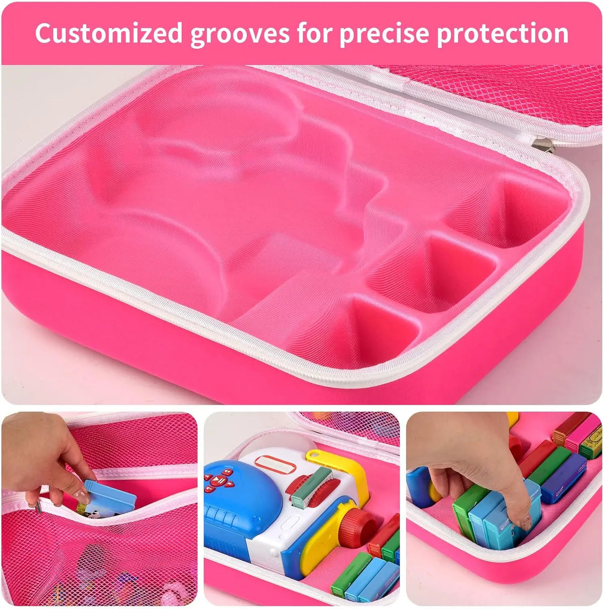 Little Tikes Story Dream Machine Storage Case + 5 DIY Patches Toy Storage Case Babs