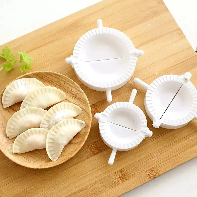 3-Piece Dumpling Mold Set – Crescent Dumpling Maker Tool Dumpling Mold Set Babs
