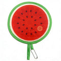 Fruit Cartoon Round Foldable Hand Fan – Portable Pocket Fan Foldable Hand Fan Babs Watermelon