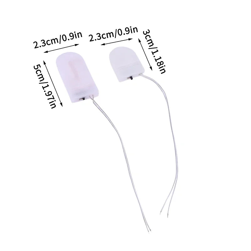 10Pcs CR2032 Coin Cell Battery Holder with On/Off Switch Battery Holder Babs