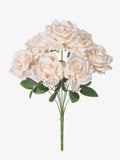 Artificial Silk Peony Bouquet – Wedding & Home Décor Flowers Artificial Flower Bouquet Babs Champagne 1pc
